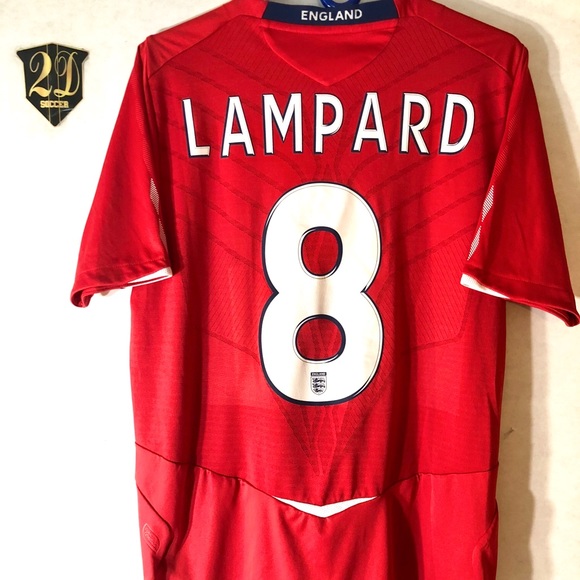 Umbro Other - 🦁Umbro England #8 Lampard 07/09 Soccer Jersey (M)